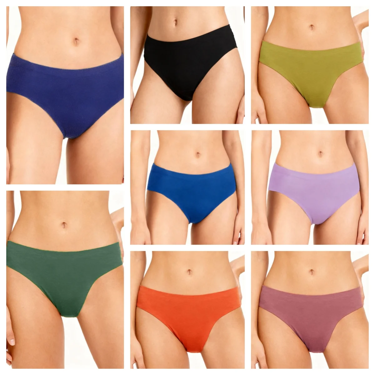 Quick Dry Underwear - Zeriluna Seamless Menstrual Panties Soft Smooth