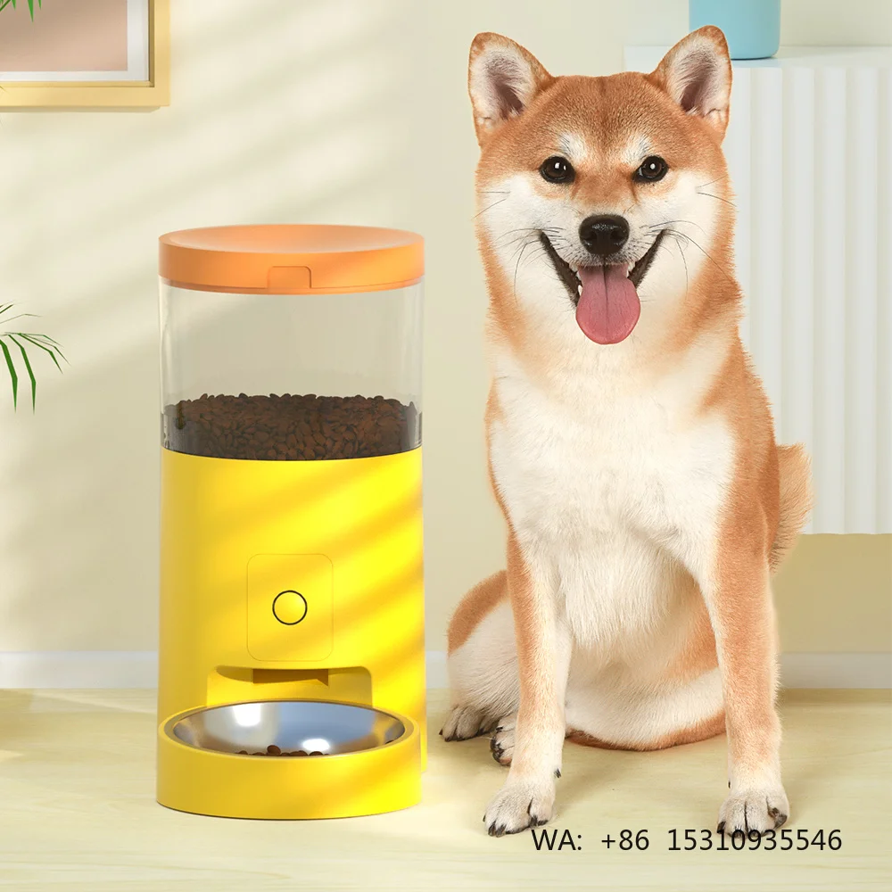 2026 Plus Auto Pet Feeder Smart Tuya WiFi 6L Capacity Stainless Steel Food Dispenser Real-Time Tracking Eco-Friendly Charge