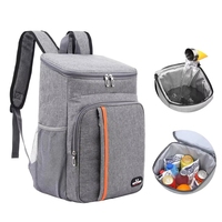 20L Portable Thermal Lunch Bag Food Box Durable Waterproof Cooler Ice Insulated Case Camping Oxford Dinner Backpacks Icebox