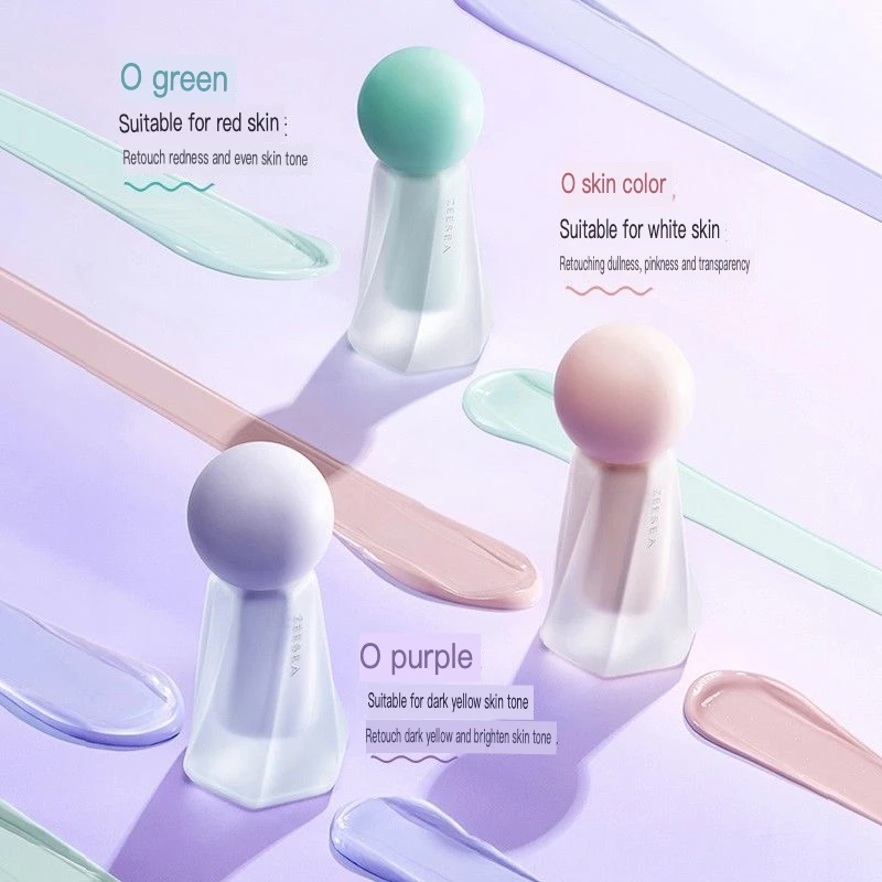 Three-in-One Moisturizing Isolating Non-Sticky Beauty Makeup Base Cream for Natural Look Airbrushed Finish Skin Care
