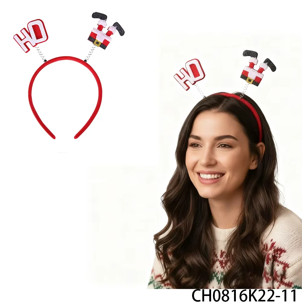 PESENAR عيد الميلاد عقال عطلة زي ملحق متعدد الوظائف زي تأثيري الدعائم الحلي #3