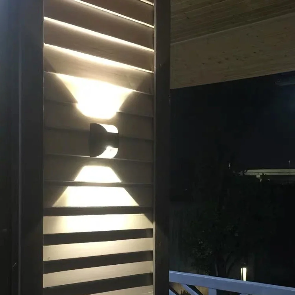 10pcs Outdoor wall washer led light Waterproof IP65 Porch Garden Wall Lamp Indoor Bedroom Bedside Decoration Lighting Lamp