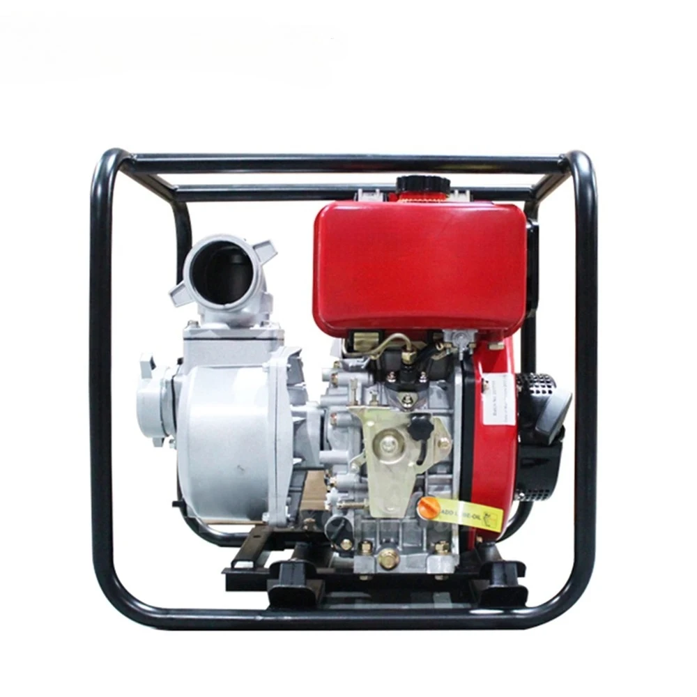 2025High Efficiency 3 Inch High Pressure diesel Water Pump Cast Iron 192FA Pump for Agricultural Irrigation