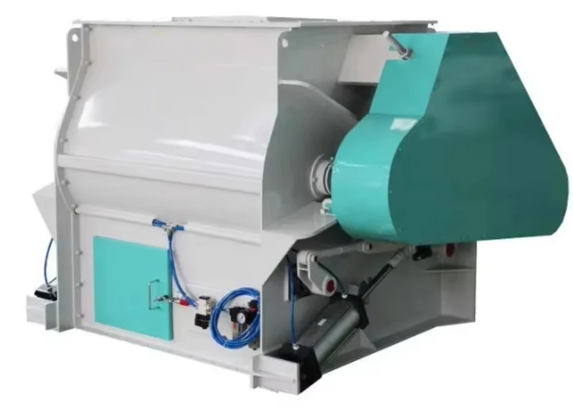 The highest quality Chinese-made feed mixer in the animal feed production line