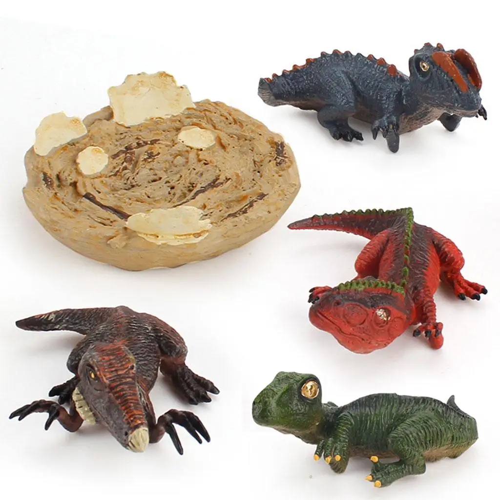 Figurines de dinosaures miniatures, jouet en plastique de Simulation décoratif à collectionner pour enfants, décoration de maison éducative