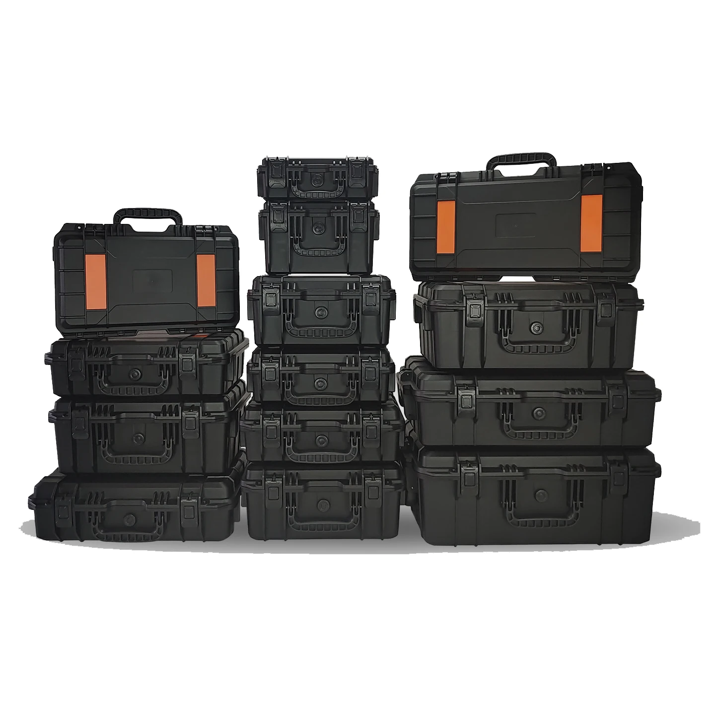 Heavy Duty Hard Safety Case Waterproof Shockproof Instrument Camera Lens Storage Box Crossbody Handheld
