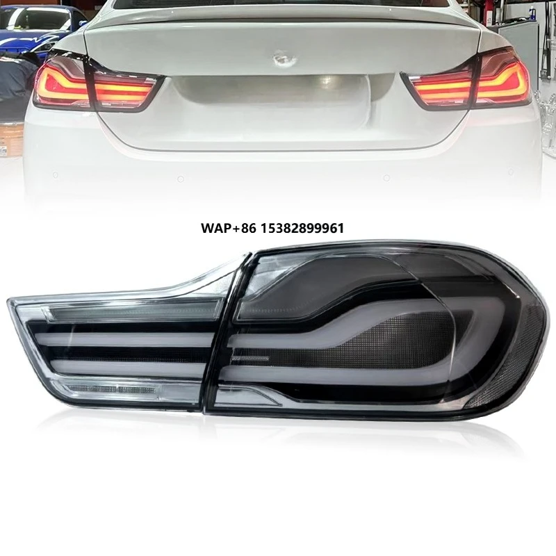 

Suitable for 4 Series F32 F33 F36 F82 LED Taillight Upgrade Transparent Taillight Assembly LCI Taillight JONE Plug and Play
