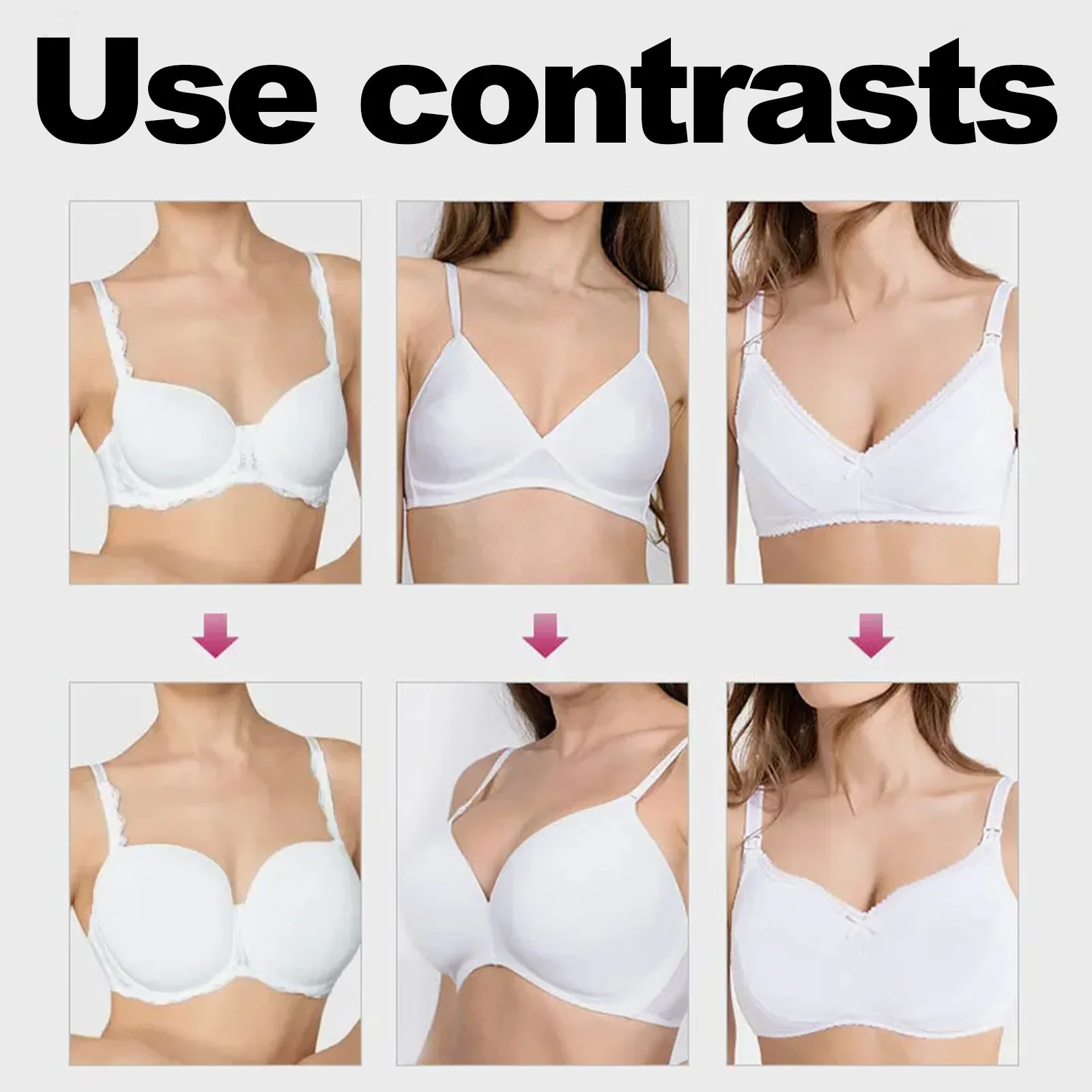 Breast Firming Patch Bust Plumping Augmentation Chest Elasticity Enhancer Improve Boobs Flat Sagging Breast Enlargement Patch