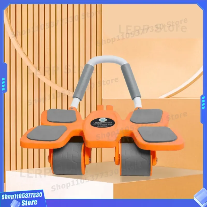 Automatic Abdominal Wheel Rebound Fitness Equipment Four Wheel Core Exercise Roller for Home Gym Professional Fat Burning