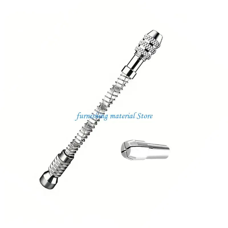 

Y5GD 10Pcs Semi-Automatic Hand Drill Pin Vise Precise Rotary Tool for Jewelry Plastic Drilling Machining Accessories