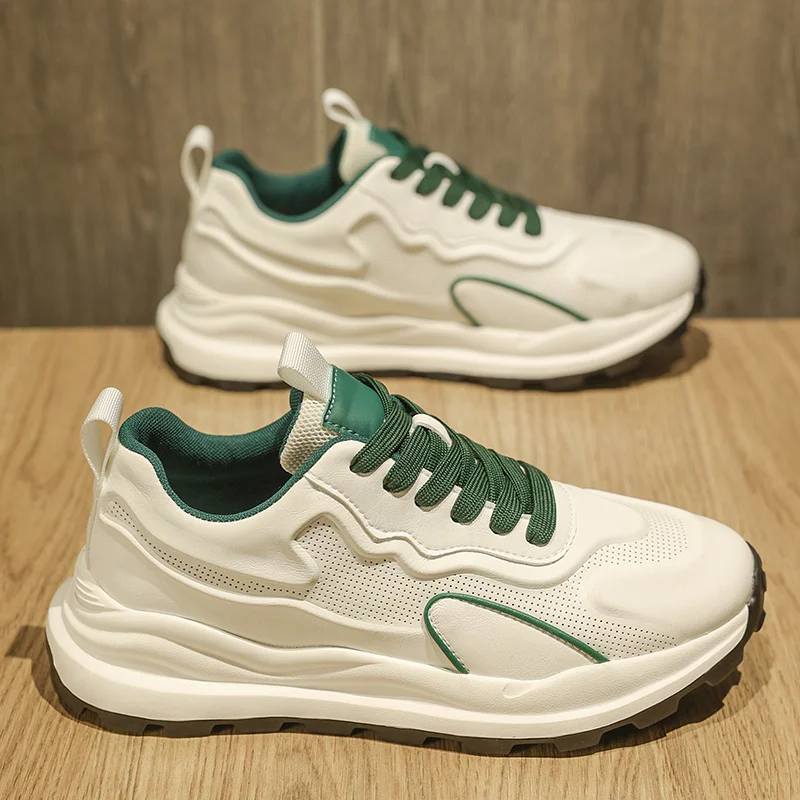 

DY 2025 new four seasons classic retro men's shoes fashion casual shoes all match small white shoes