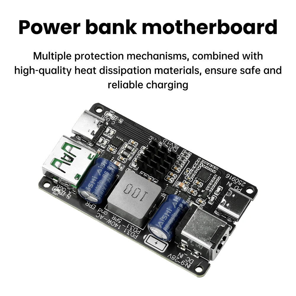 PD 140 W Hochleistungs-DC-Buck-Dual-Port-Schnelllademodul Typ C USB-Ladegerät Vollprotokoll-Schnellladung PD3.1 QC3.0 QC4 QC4+