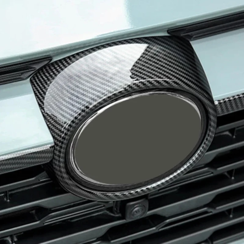 For Toyota Rav4 Rav 4 Xa50 2019-2021 2022 2023 Abs Black Car Front Frame Mark Grille Grill Emblem Badge Logo Panel Trim Sticker