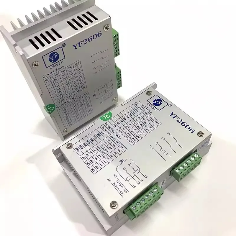 Vertical Packaging Machine Accessories Particle Liquid Stepper Motor Driver YF2606 Product Type Motor Drivers