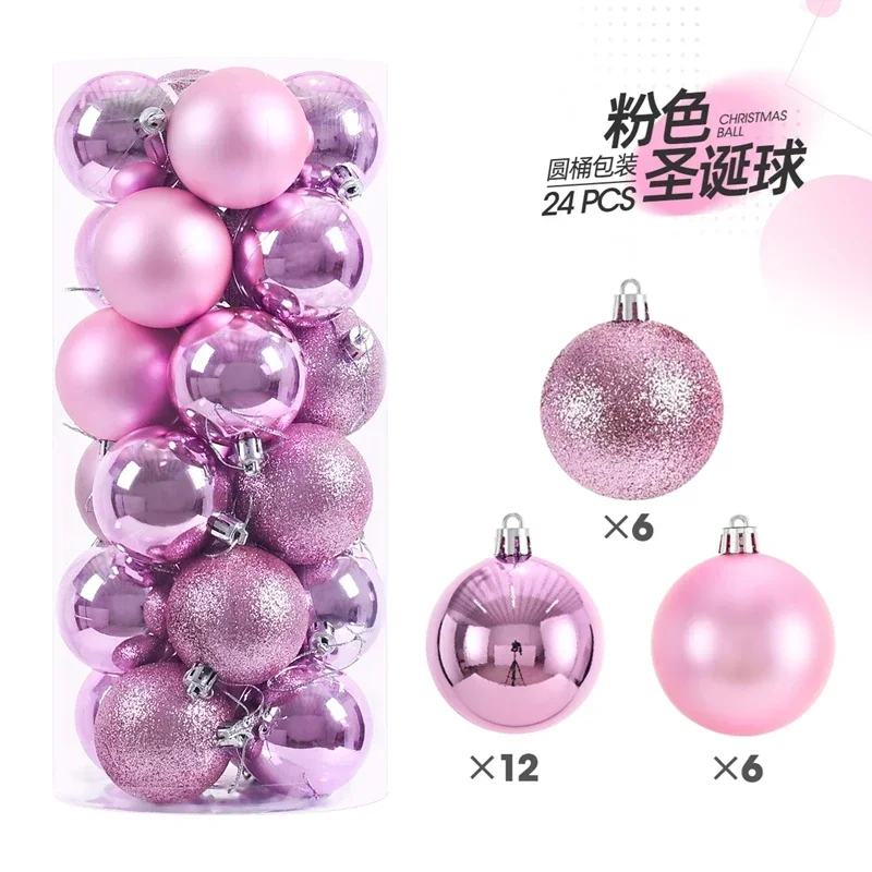 24/36 Stück 3CM Weihnachtskugeln Christbaumschmuck Weihnachtsdekoration Anhänger Heim-Deko Party Neujahr 2026 Geschenkzubehör – Detail 9