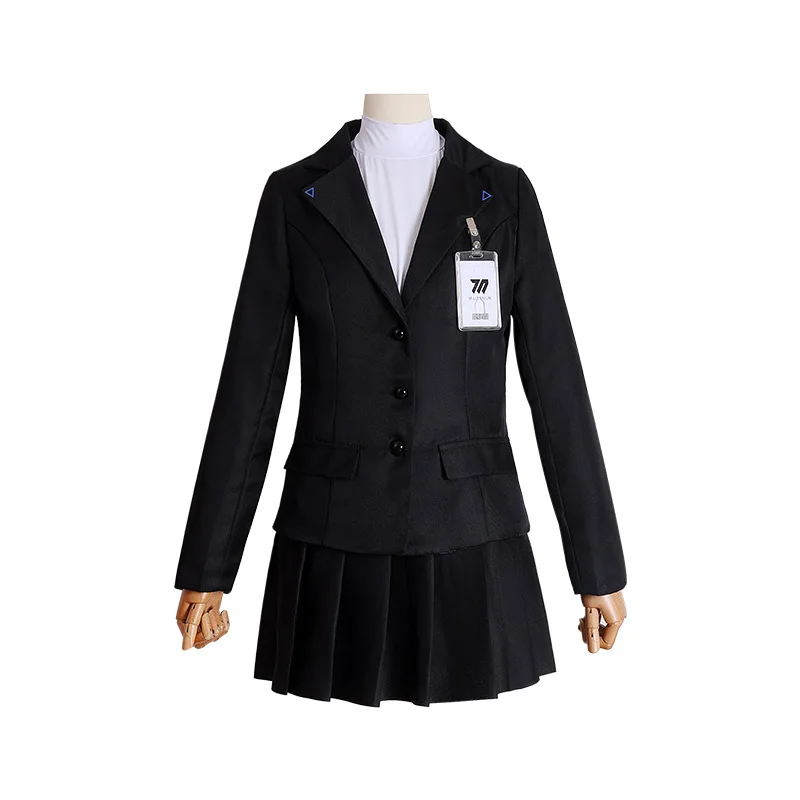 Anime Tsukatsuki Rio Cosplay Costume School President JK Uniforms Set Halloween Party Outfit for Woman Campus Outfit Casual Wear