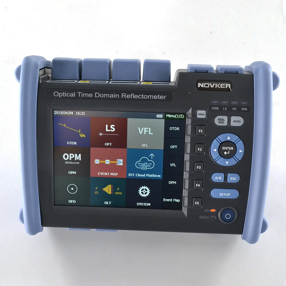 NK6000 FTTH Mini OTDR Alat Ukur Serat Optik Multi Fungsi dengan Akses Jaringan 4G