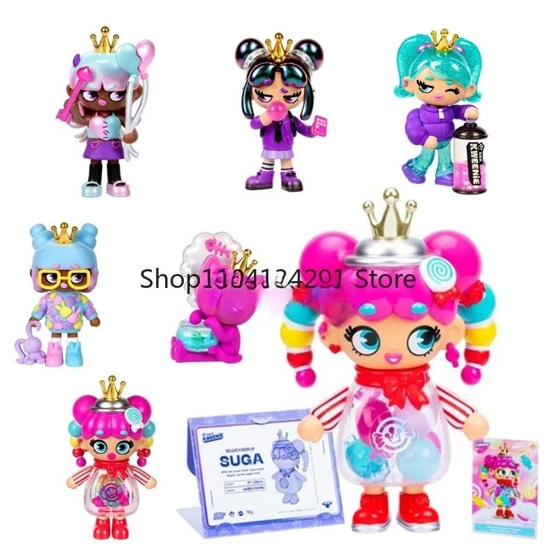 

Оригинальная фигурка домашнего животного XOX Kweens Mysterious Ghost Night, фигурка для девочек, Коллекционная игрушка