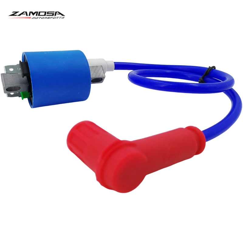 Motorcycle Racing Coil EFI Bobina Racing Moto Fuel Injection Universal High Performance Ignition Coil Spark Plug Cap