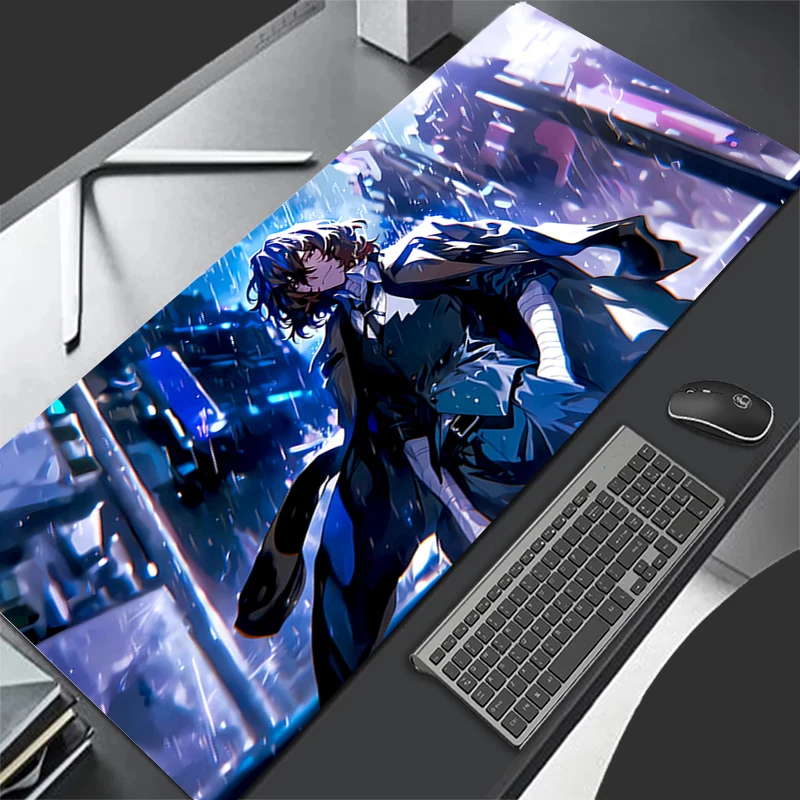 Mousepad Computer Gaming Accessories Anime Keyboard Pad Office PC B-bungo Stray Dogs Rubber Mouse Pad Decoracion Desk Mouse Mat