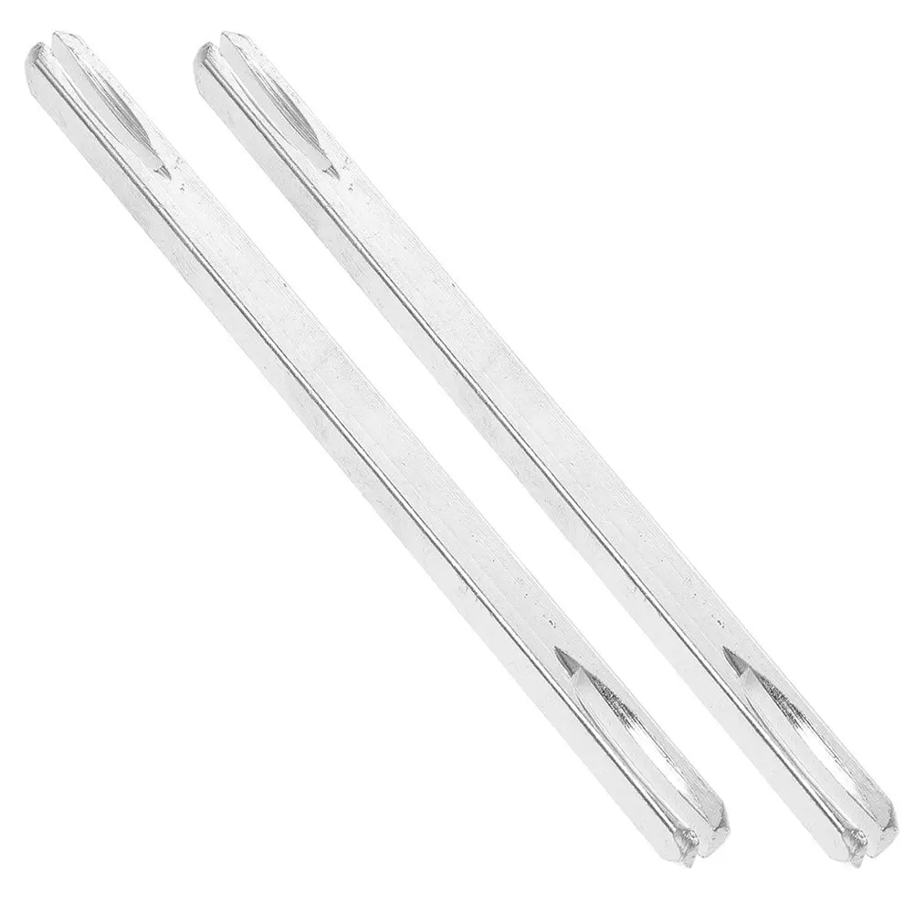 

2pcs Handle Bar Replacement Square Drive For Vintage Door Hardware Straight Knob Repair Accessory Passage Handle Part Long