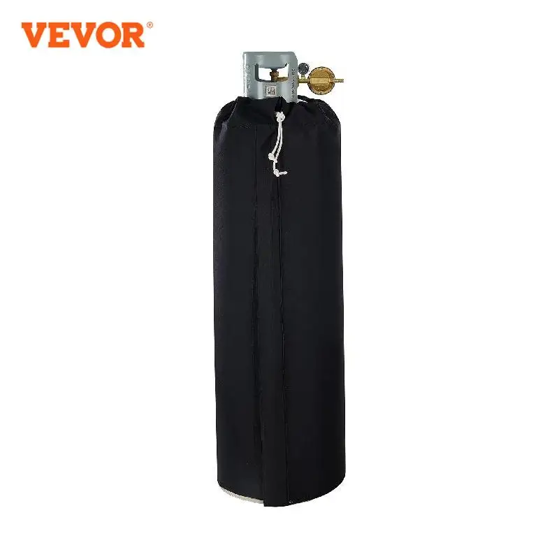 VEVOR Insulated Band Style Gas Cylinder Warmer Fits 100lbs Gas Tanks 280W Propane Heater Fixed Internal Thermostat Max Temp 90 ℉