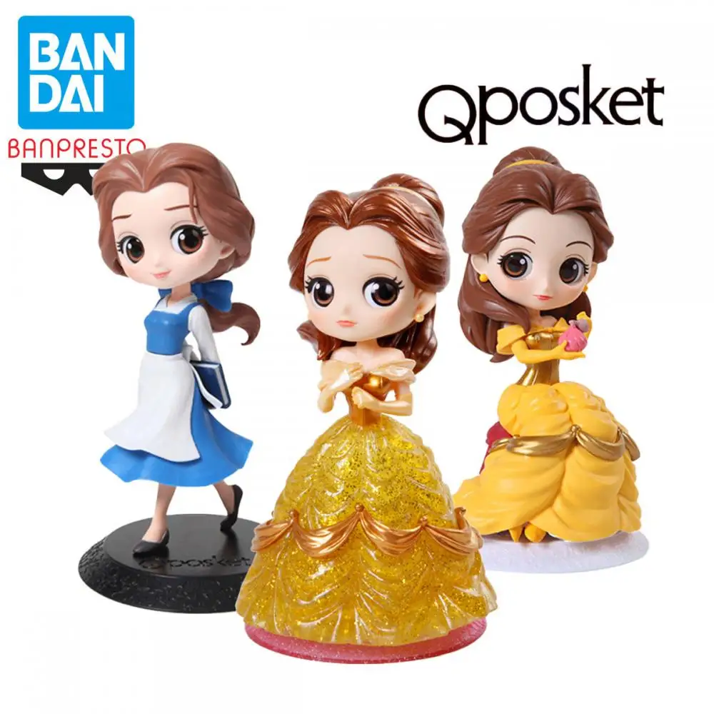 100% en Stock Original Bandai BANPRESTO Qposket La Bella y La Bestia elle modelos juguetes regalos nuevo y sin abrir