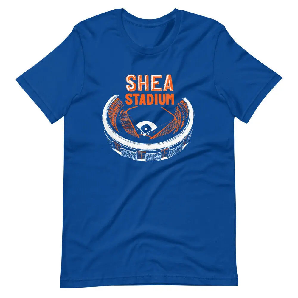 Shea Stadium Baseball New York Graphic Tee Short-Sleeve Unisex T-Shirt