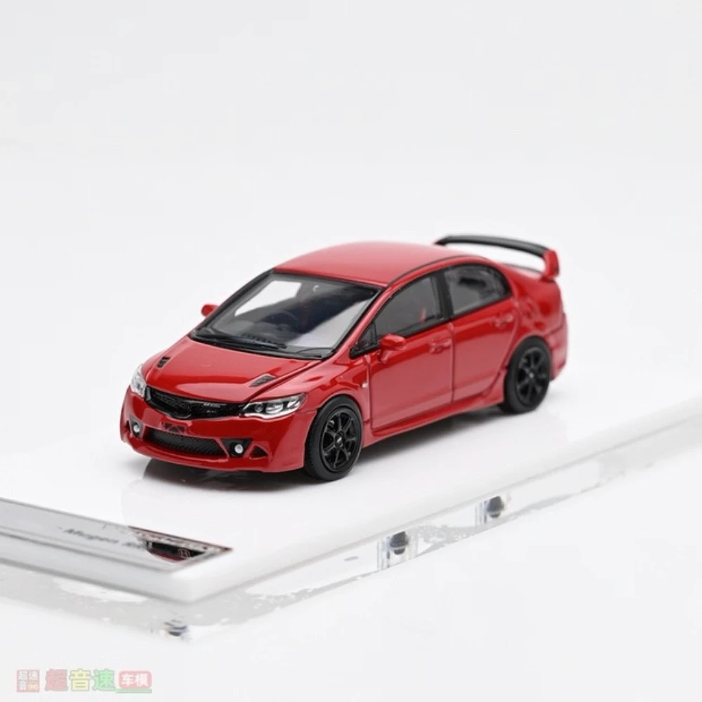 نموذج سيارة Motorhelix 1:64 CIVIC FD2 Mugen RR Diecast