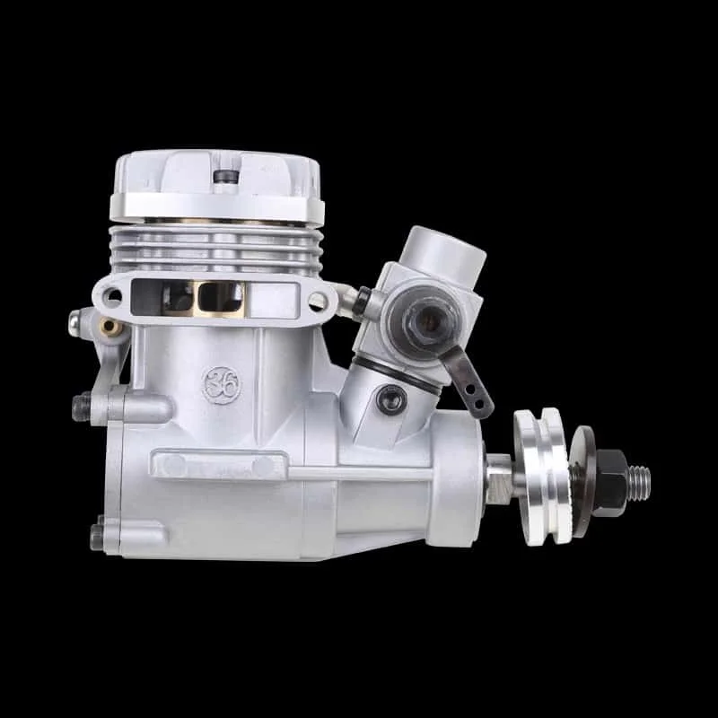 ASP S36A 36AII 36-lever 5.81CC Two-stroke Single-cylinder Fixed-wing Model Aircraft Methanol Engine for 10x6 Propeller