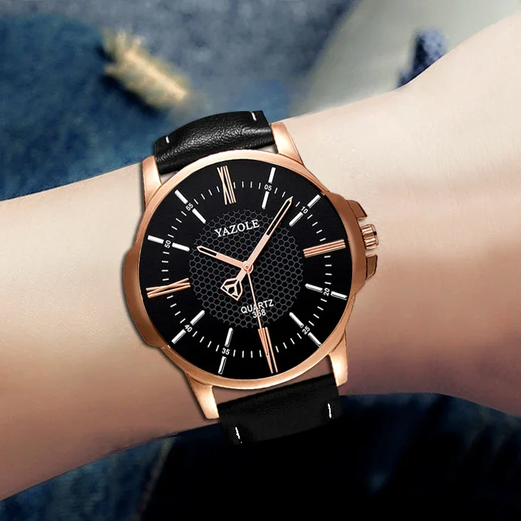 YAZOLE 남성용 쿼츠 시계, 남성 브랜드 비즈니스 클래식 스타일, 손목 시계, Reloges Man Hodinky, 신제품