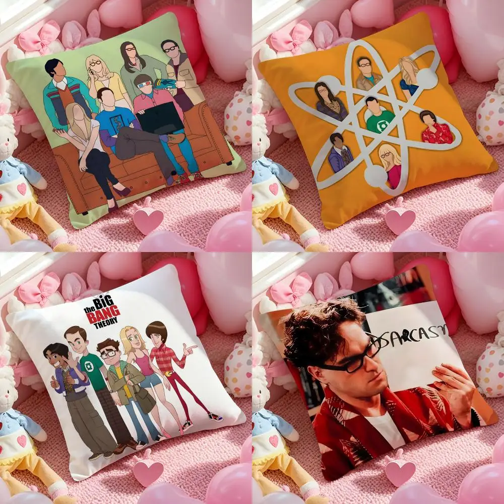 The Big Bang Theory Cushion Cover Pattern Printed Pillowcase