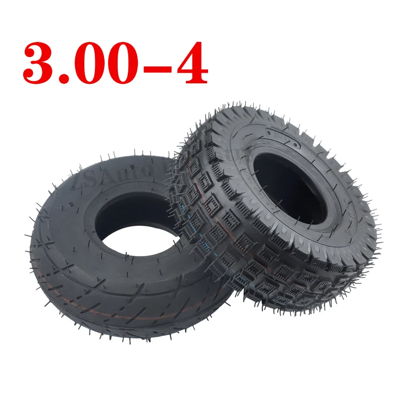 3.00-4 Electric Scooter Front Wheel with tyre Alloy Rim hub and inner tube wheels Gas scooter bike motorcycle