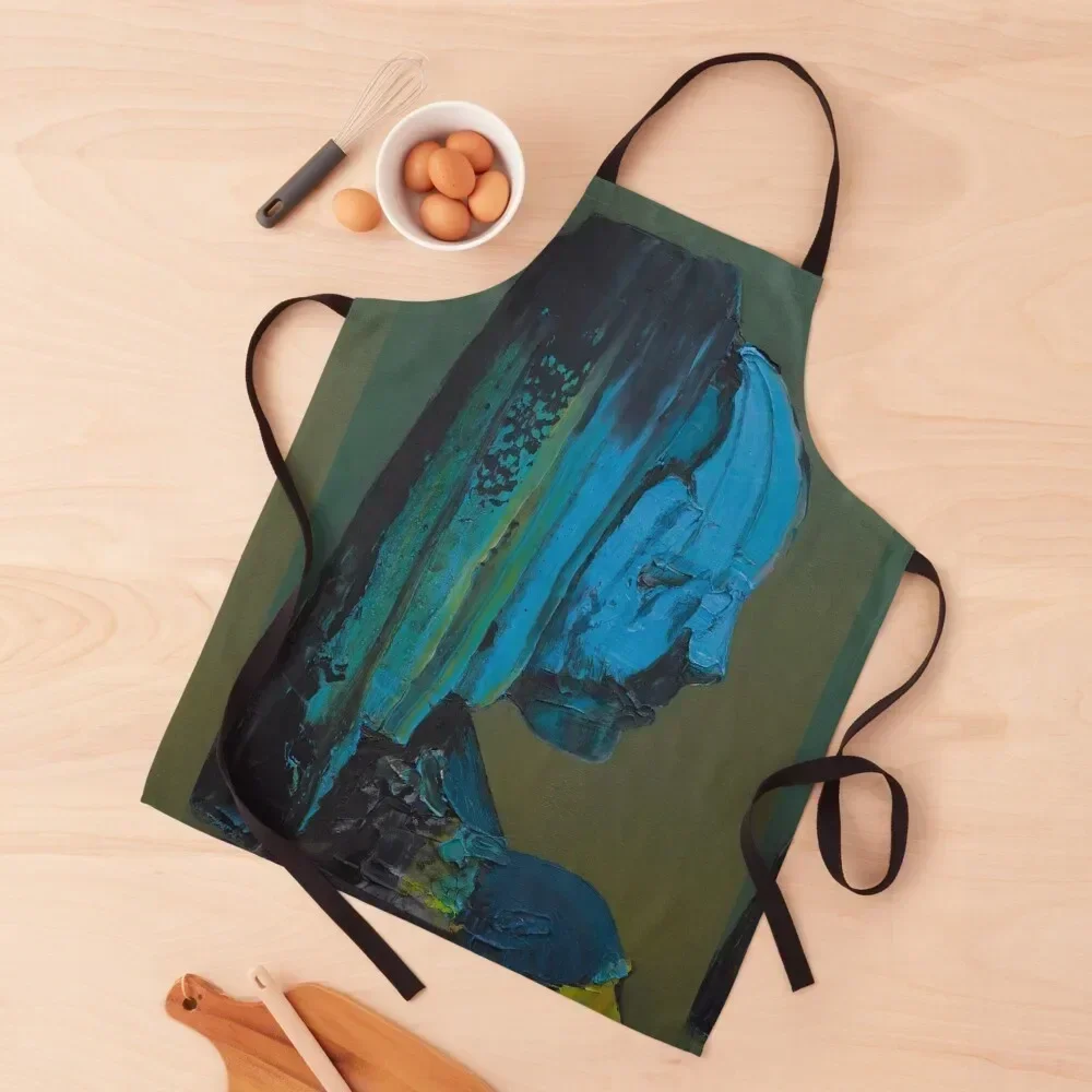 

Stage 4 Everywhere at the End of Time by the Caretakers Oil Painting by Ivan Seal Apron Cute Kitchen Accessories Apron