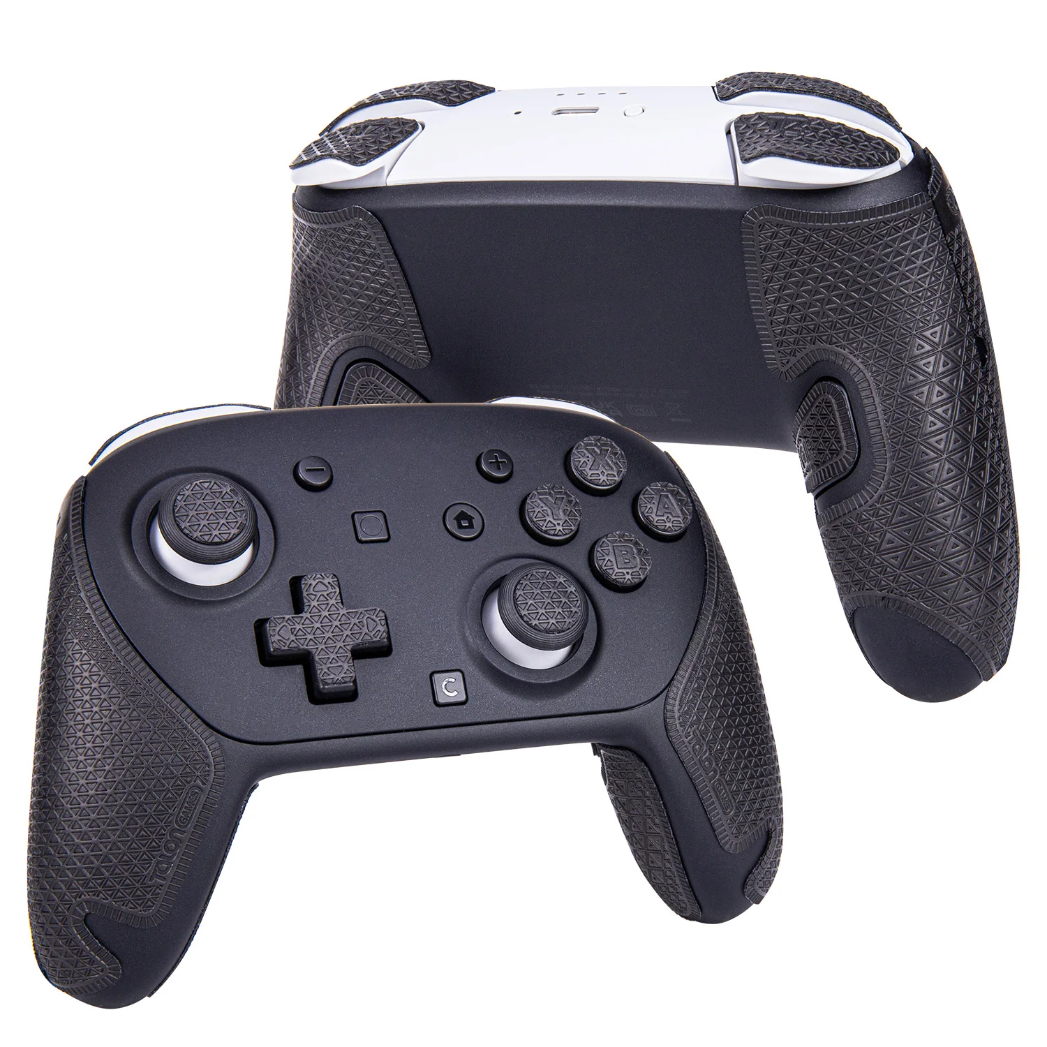 TALONGAMS Controller Grip Tape voor Nintendo Switch 2 Pro, antislip, knoppen, getextureerde skinkit NS Switch 2 Pro handgrepen