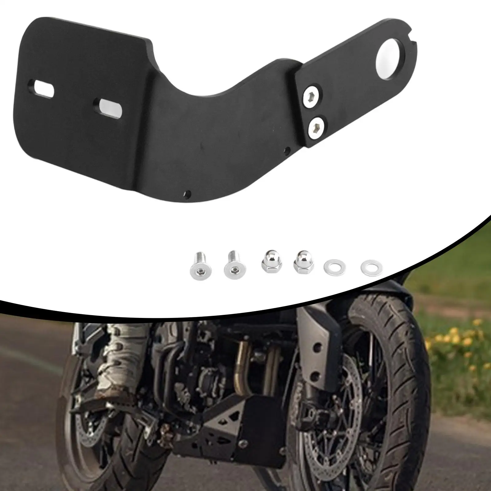 

Motorcycle Plate Bracket Tail Lights Bracket Plate Mount for Sportster