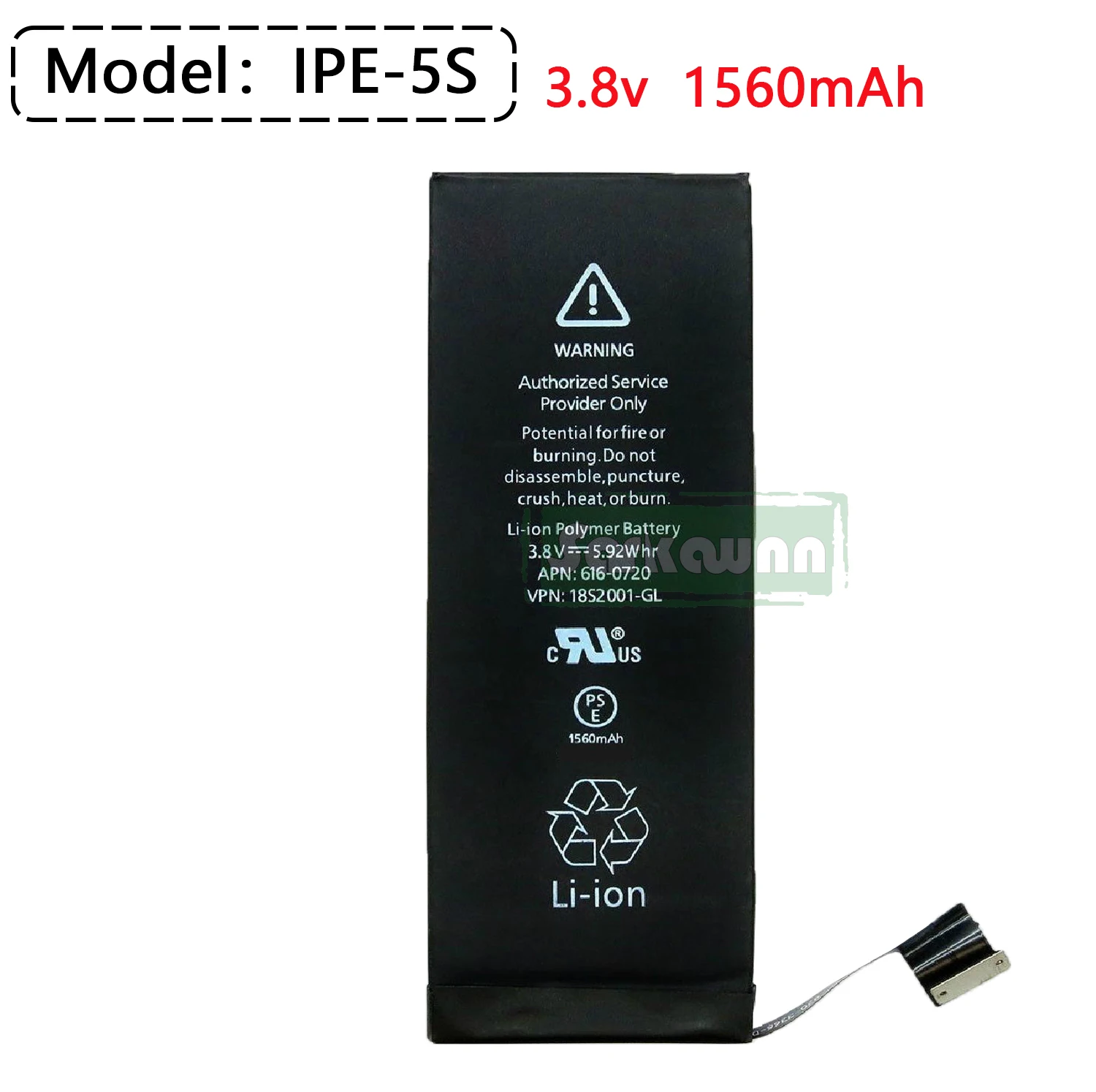 SARKAWNN high Quality Mobile Phone Battery For iPhone 5G 5S 6 6P 6S 6SP SE 7 Replacement