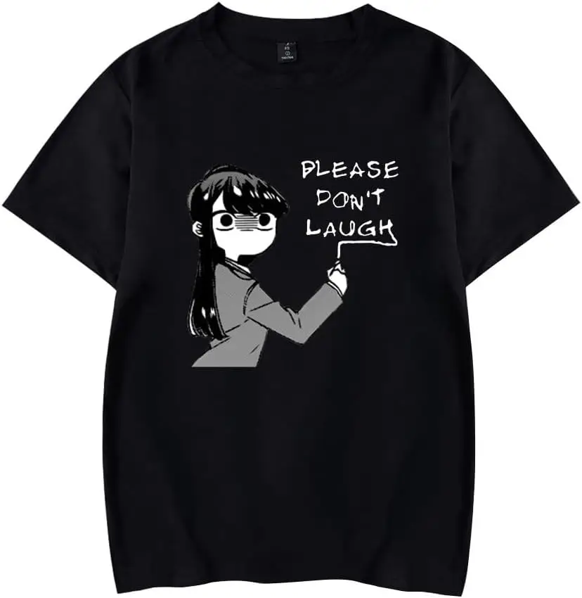 Anime Komi Can't Communicate T-Shirt Summer Men/Women Streetwear Tshirt Shirt Short Sleeve Clothing
