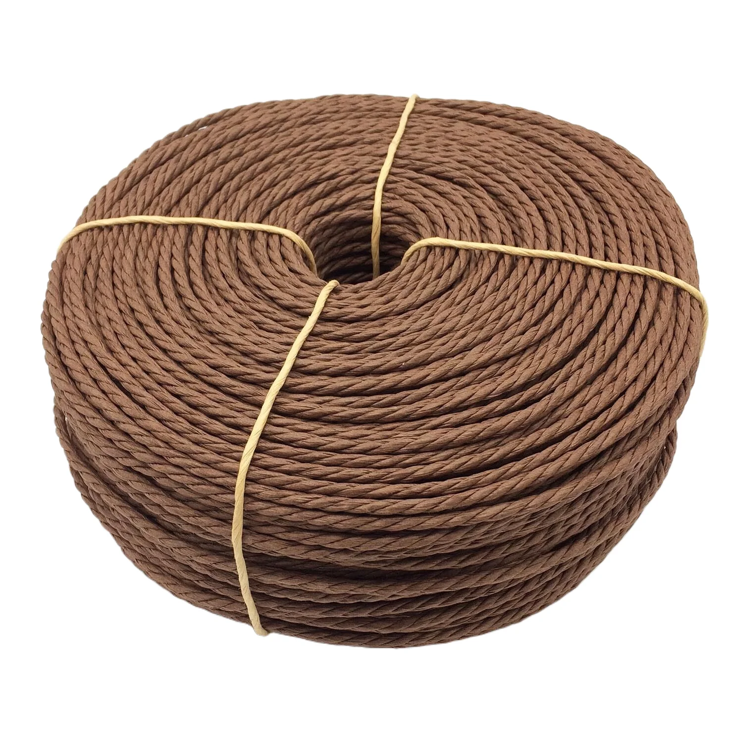 1KG 4mm  Y Chair Cane Three Strand  Kraft Paper Rope Woven Furniture Cat Climbing Frame Cushion Material and Scratching Column