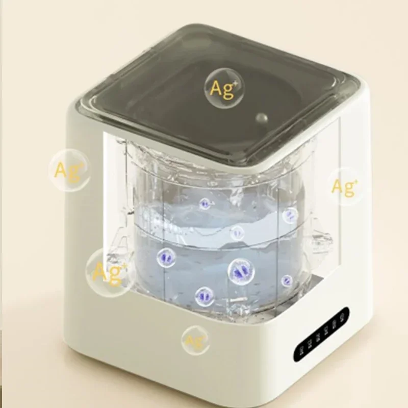 

1PC Underwear Underwear Washing Machine Mini Automatic High Temperature Washing and Washing Machine Small Elution One