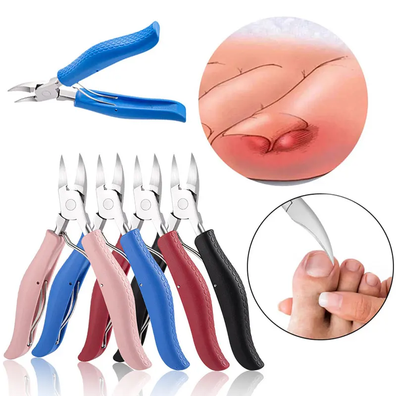 2023 Professional Cuticle Nippers Dead Skin Remover Trimmer Pedicure Pliers Manicure Nail Skin Cutter Foot Care Manicure Tool