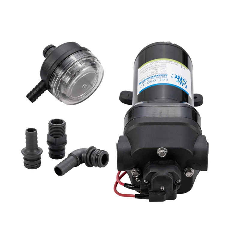12v High Pressure 100psi 12.5LPM 3.3GPM On-demand Car Wash Water Pump for Sprayer Misting Showering System