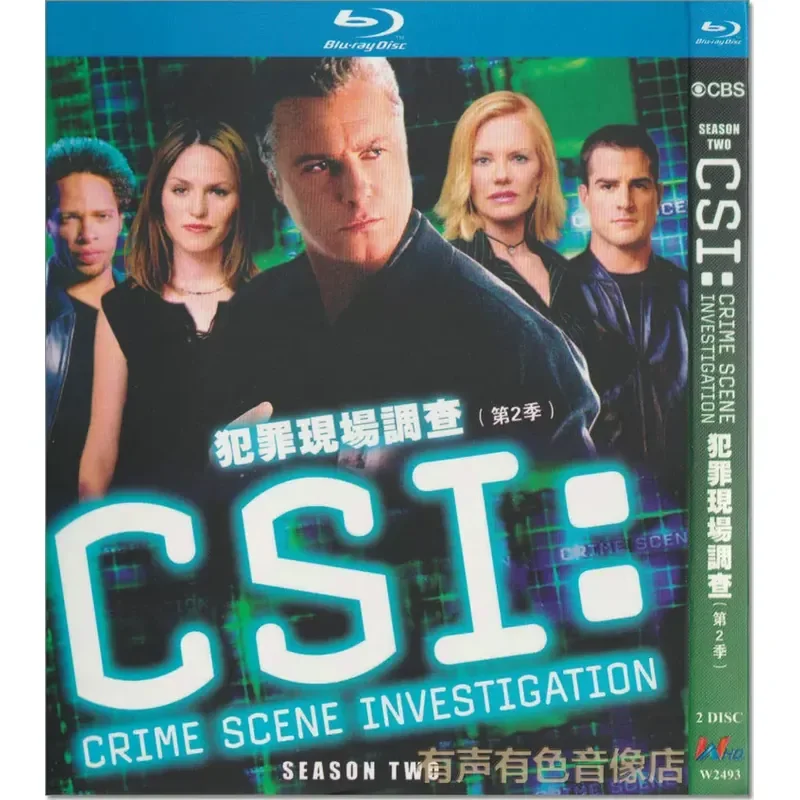 Authentic American suspense thriller TV series CSI seasons 1 to 15 high definition BD Blu ray 30 discs