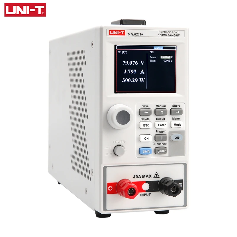 UNI-T Electronic Load Programmable UTL8211+ UTL8212+ 150V 20A Digital DC Load Battery Tester Power Supply Current Test