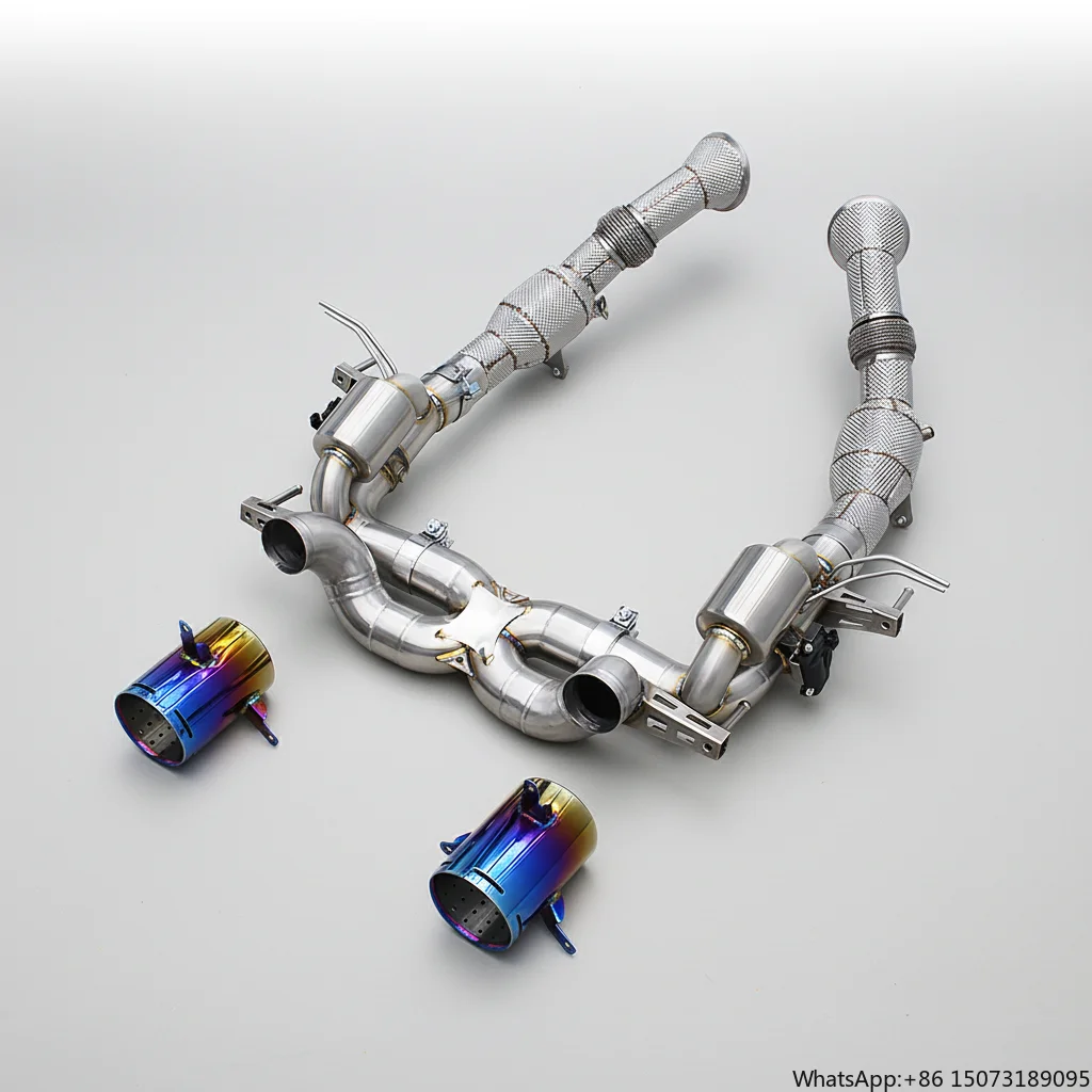 

Выхлопная система COC Valvetronic с даунпайпом для SF90 3.9T V8 2019+ из нержавеющей стали, тип Catback