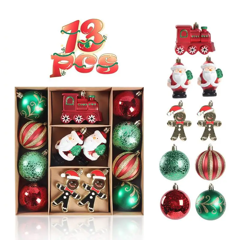 

Christmas Ornaments for Deco Creative Christmas Tree Deco Special-shaped Hanging Ball Christmas Ornaments Shopping Mall Festival