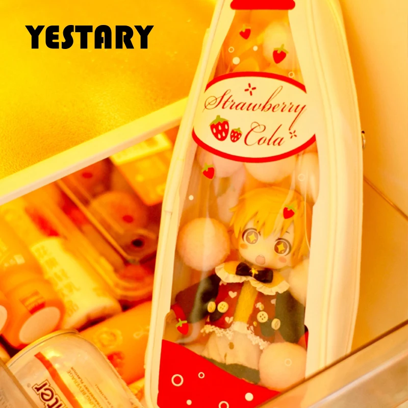 YESTARY 1/12 Bjd Dollhouse Toys Obitsu 11 Doll Cortex Soda Bottle Bag DIY Fashion Toy Elegant 16cm Bjd Doll Houses For Girl Kids