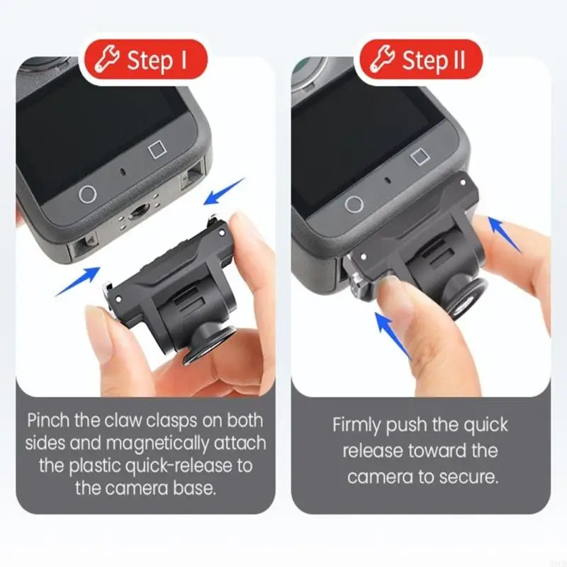 

Compacts Quick Release Mount for Action Cameras Portable Design for Easy Transport and Use in Outdoor Photography Expedi 83CE