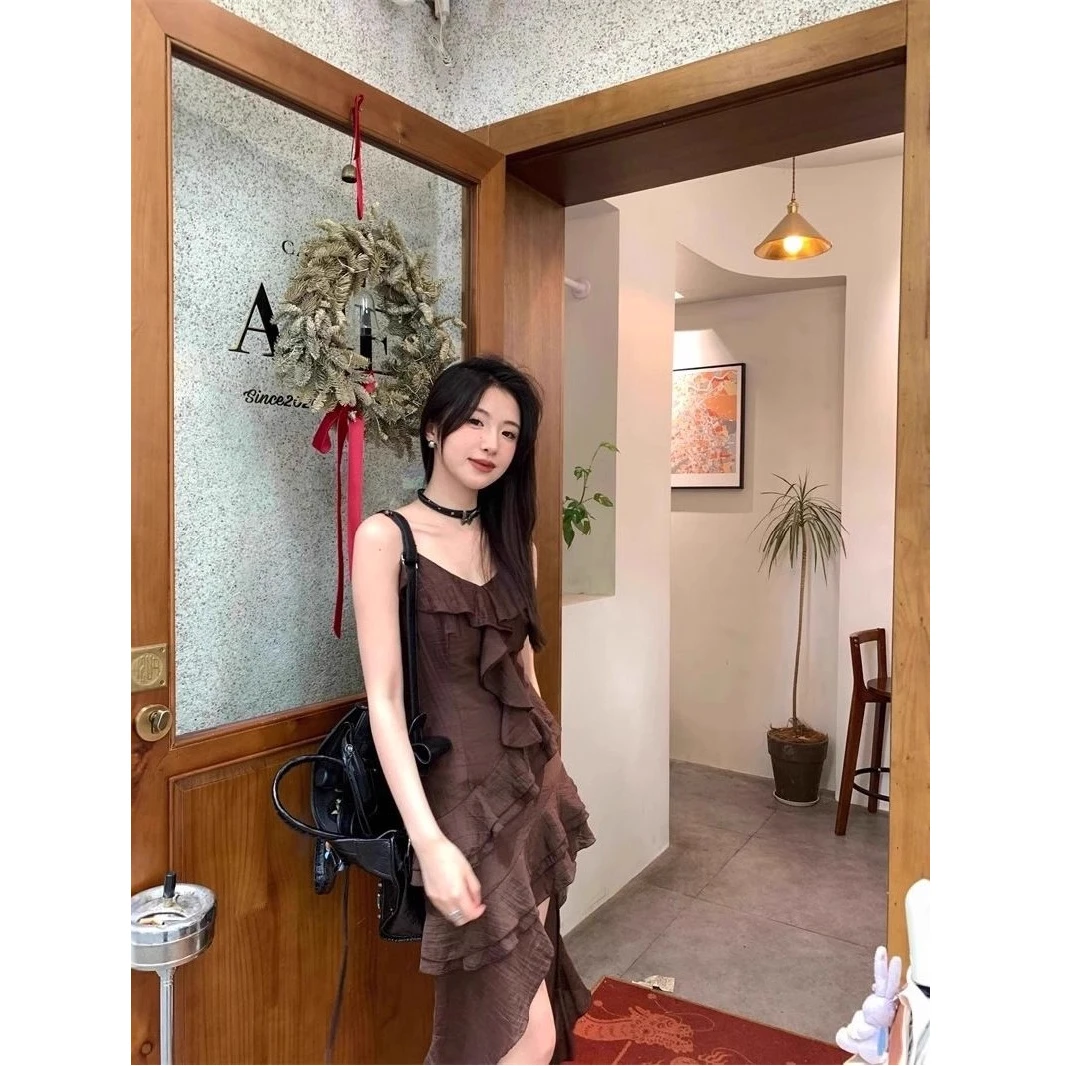 Dresses Sleeveless Womens Boho Summer Rayon Daily Workwear Comfortable Lightweight Relaxed Fresh All-Match Suitable Versatile OL