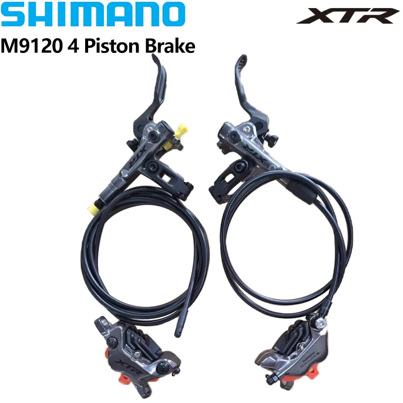 SHIMANO DEORE XTR M9120 4 Piston Brake for Mountain Bike Hidraulic Disc Brake MTB ICE-TECH Left 800MM 850MM Right 1700MM Split